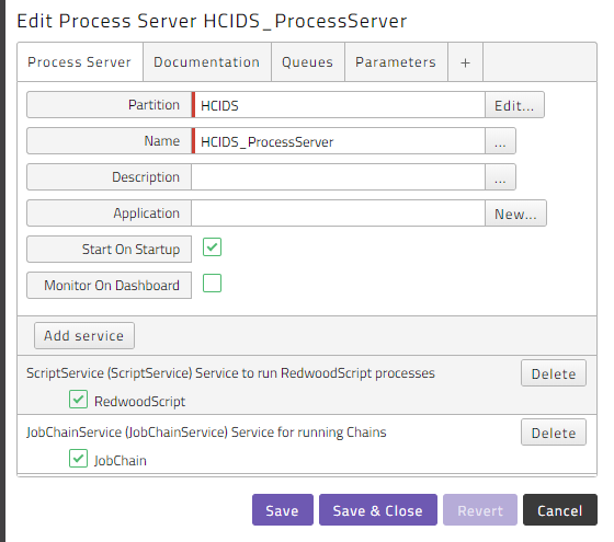HCIDS Process Server